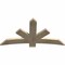 Ekena Millwork Alberta Rough Sawn Timber Gable Bracket, Douglas Fir, 60"W x 32"H x 2"D x 6"F, 13/12 Pitch GBW060X32X0206ALB00RDF - alternate 3